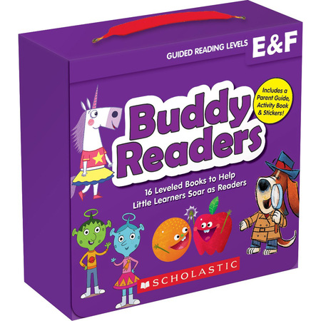 SCHOLASTIC Buddy Readers - Levels E + F (Parent Pack) 9781338662153